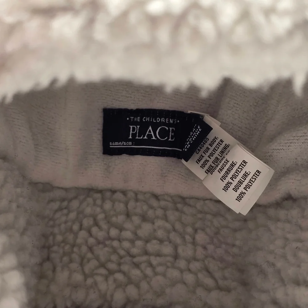 The‎ Children’s Place Buffalo Plaid Trapper Hat Sherpa 2T-3T